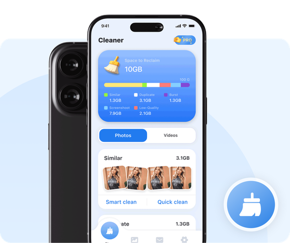 Blue Hammer Cleaner app