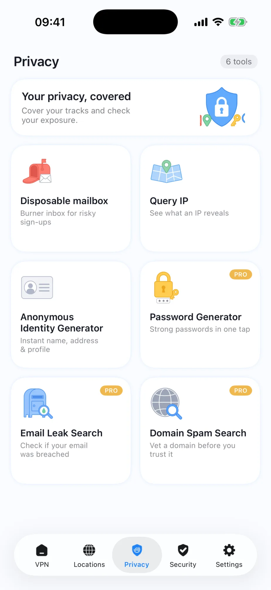 VPN privacy tools